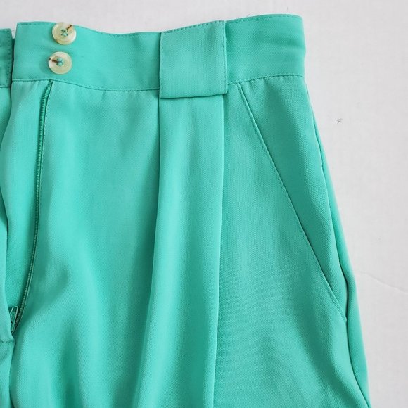 Asos High Rise Soft Tailored Bermuda Shorts, US 6 - Picture 6 of 8